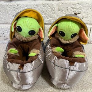 Star Wars Baby Yoda Plush Slippers